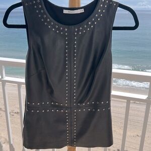 BAILEY 44 Black Studded Tank Top